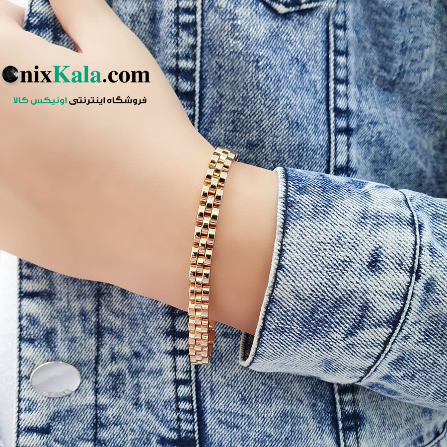 دستبند رولکس ژوپینگ رنگ ثابت کد 10129