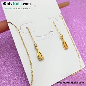 گوشواره بخیه ای شیک کد 10102