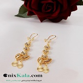گوشواره طرح طلا کد 666