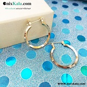 گوشواره حلقه ای شیک کد 10071