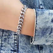 دستبند کارتیر زنجیری ژوپینگ کد 10070