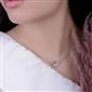 گردنبند ژوپینگ طرح قو کد 1039