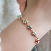 دستبند ژوپینگ طرح چشم نظر کد 10151