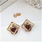 گوشواره ژوپینگ نگین دار کد 10154