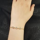 دستبند میناکاری ژوپینگ کد 10168