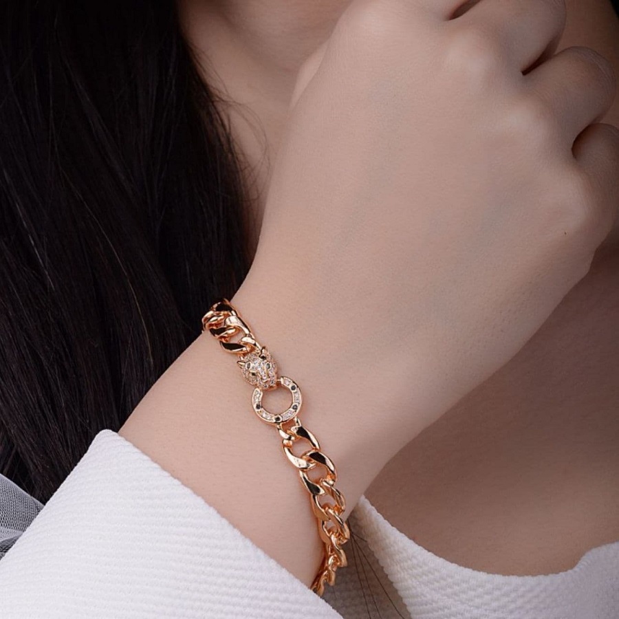 دستبند طرح ببر زد جی کد 10198