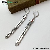 گوشواره کارتیر زنجیری کد 1695